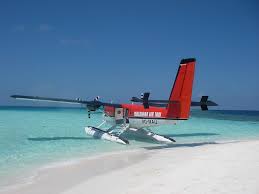مغامرة الطائرة المائية في المالديف