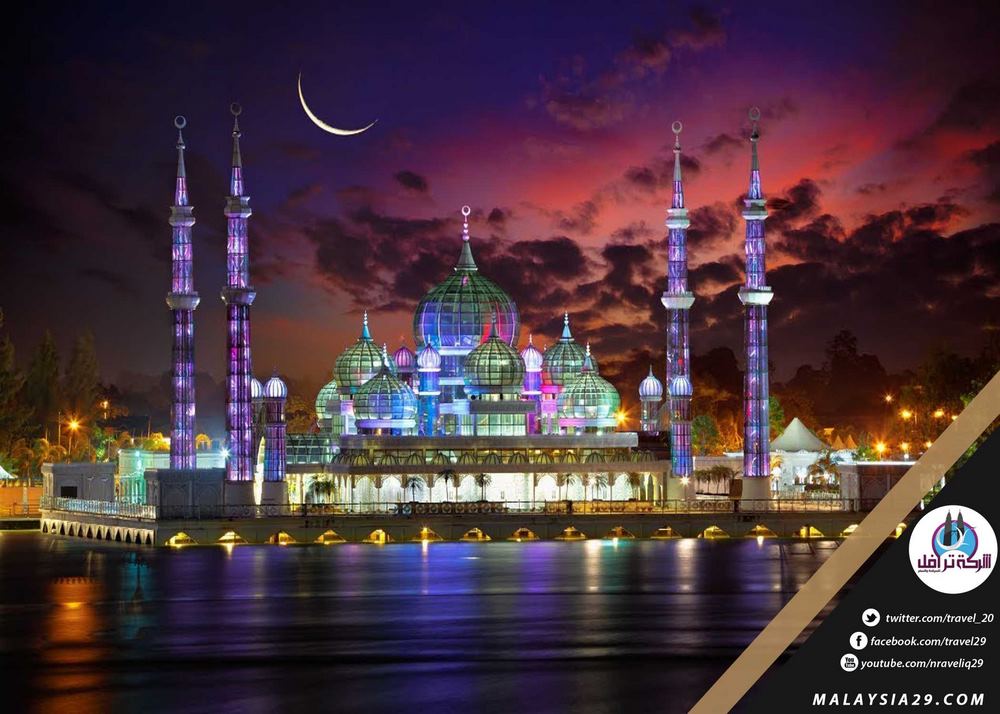 اروع المساجد في ماليزيا
