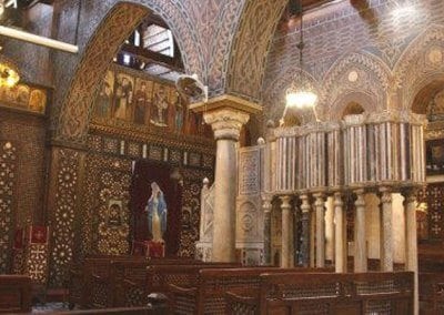 اهم المعلومات عن الكنيسة المعلقة في مصر