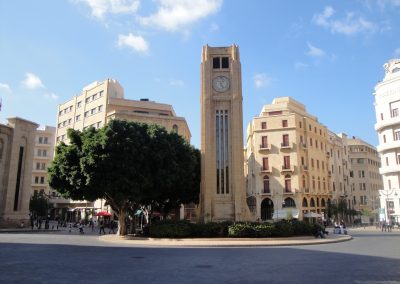 برج الساعه الحميدية بيروت