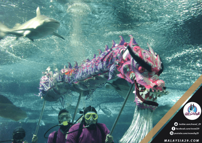 حديقة عالم تحت الماء فى سنغافورة