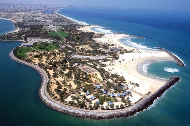 أنشطة في حديقة شاطئ الممزر دبي الامارات