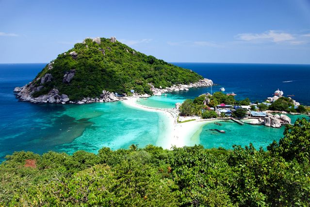 أفضل اماكن السياحة في كوساموي تايلاند