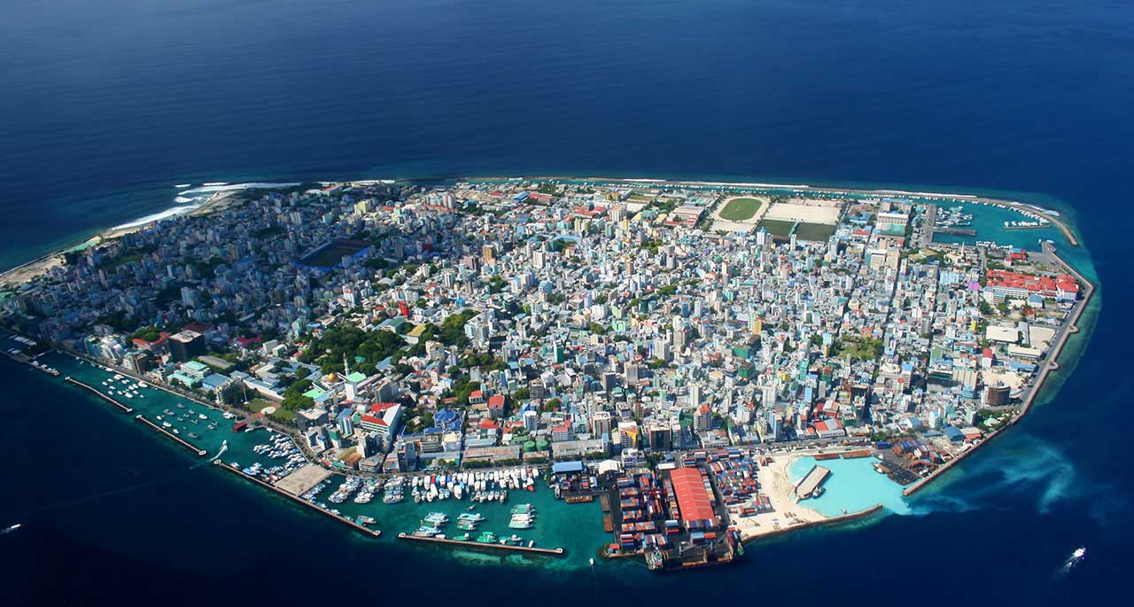 مدينة جزيرة مافوشي المالديف