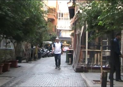 شارع الحمرا بيروت من الشوارع السياحية الشهيره التى توجد فى لبنان