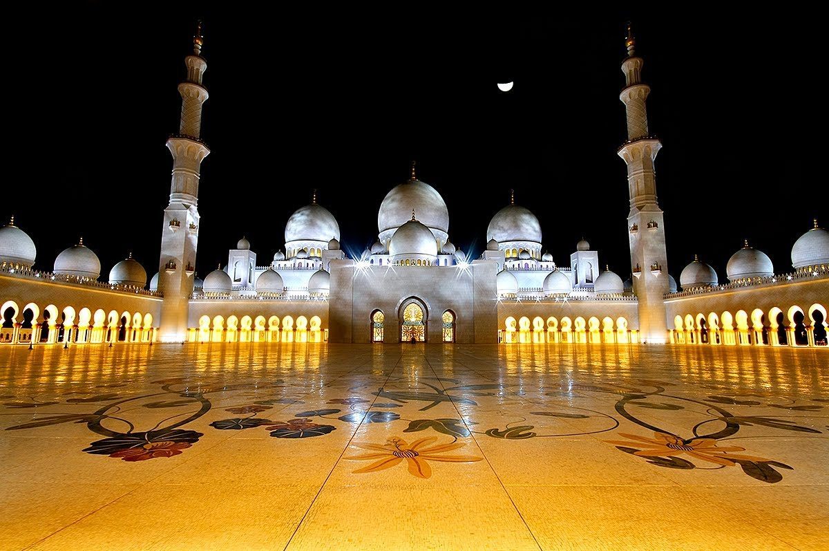 مسجد الشيخ زأيد أبوظبي الامارات