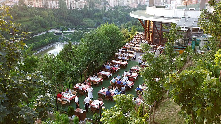 مطعم رجب اوسطا في بورصة تركيا