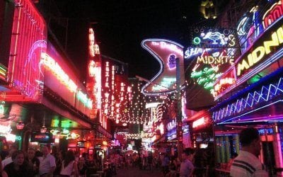 شارع بات بونغ فى بانكوك