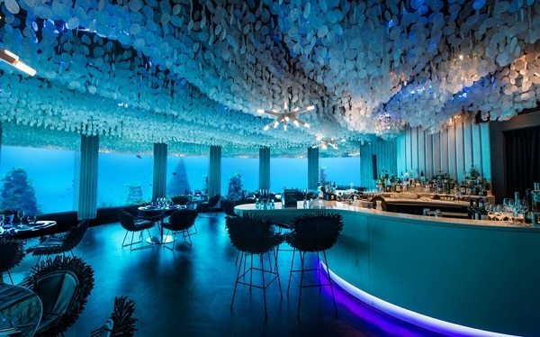 أروع المطاعم تحت الماء