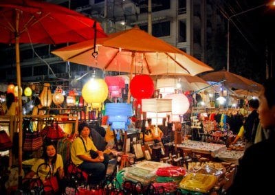 السوق الليلي في شنغماي