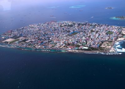 أين تقع جزر المالديف